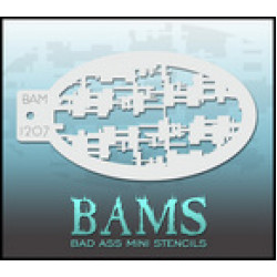 BAM1207 Bad Ass Stencil 
